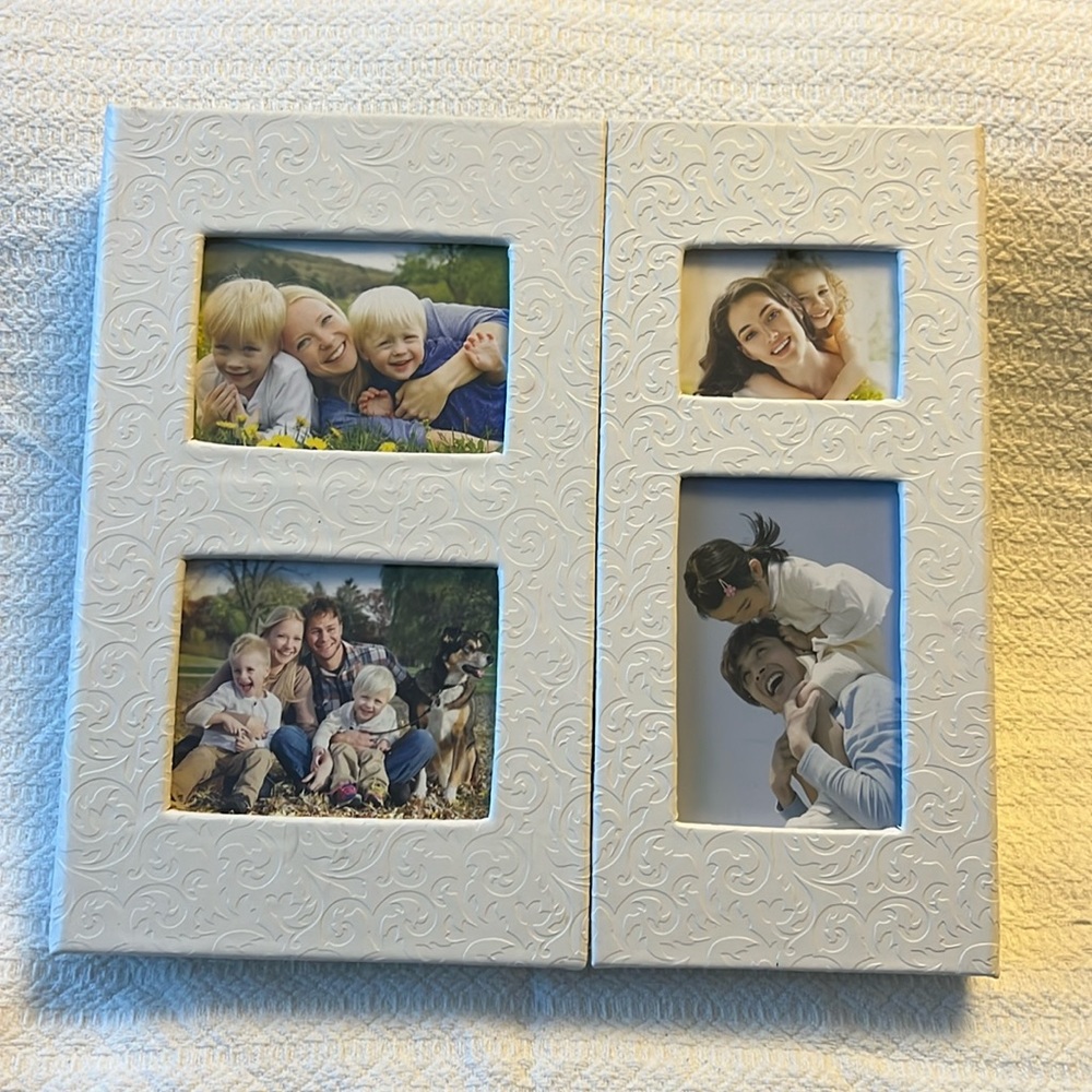 NWOT White scrapbook